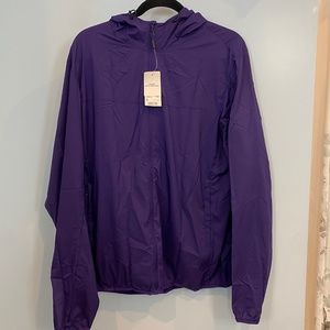 Purple Uniqlo Pocketable Parka